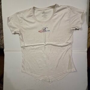 White Graphic T-Shirt from Bellagio hotel Las Vegas